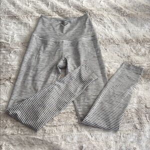 Striped Gray Leggings